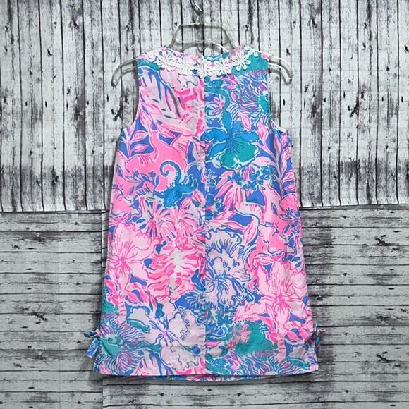 Lilly Pulitzer Little Lilly Classic Shift Dress Viva La Lilly - Picture 2 of 10